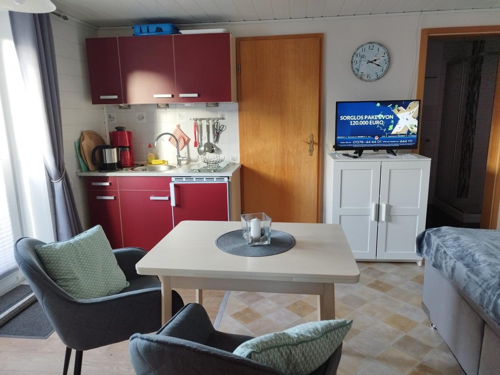 Fewo 3 Mit Terrasse, Box-Bett, Kl Extra Zimmer, Tresor Даме Екстериор снимка